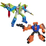 Hasbro Transformers Age of the Primes Leader Class Actionfiguren 2er-Pack G2 Dinobot Swoop & G2 Dinobot Sludge 19 cm