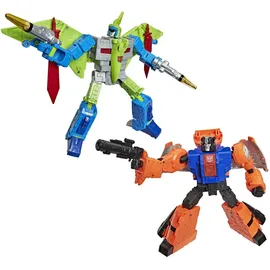 Hasbro Transformers Age of the Primes Leader Class Actionfiguren 2er-Pack G2 Dinobot Swoop & G2 Dinobot Sludge 19 cm