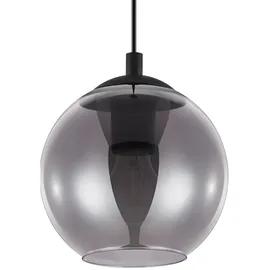 EGLO Ariscani 1-flg. 20 cm rund schwarz-transparent