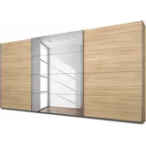Rauch Schwebetürenschrank Dobene 360 x 210 x 62 cm Beige/Braun