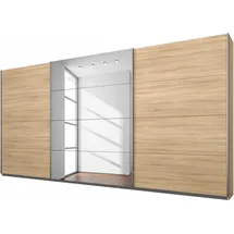 Rauch Schwebetürenschrank Dobene 360 x 210 x 62 cm Beige/Braun