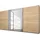 Rauch Schwebetürenschrank Dobene 360 x 210 x 62 cm Beige/Braun