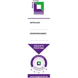 Günzburger MUNK Inventaraufkleber