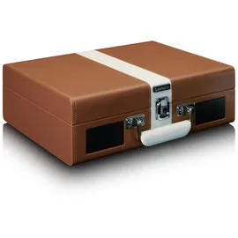 Lenco TT-120BNWH Plattenspieler Braun-Weiß