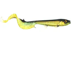 Gummiköder - Hostagevalley Curlytail Gold Jade 18cm gold|GRÜN|SCHWARZ NO SIZE