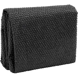 vidaXL Poolabdeckung Schwarz 600×300 cm