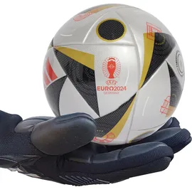adidas Fussballliebe Euro24 Finale Minibälle, silber 1