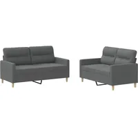 3er Set Wohnzimmer Stoff Jugendsofa Relaxsofa Sofas & Couch Sofa Loungesofa