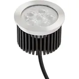 EVN LED-Einsatz, 8W, RGB+W(3000K), 60°, 24V/DC, Lumen: Rot: 228lm, Grün: 330lm, Blau: 78lm, 3000K: 330lm, Edelstahl (C5124089902)