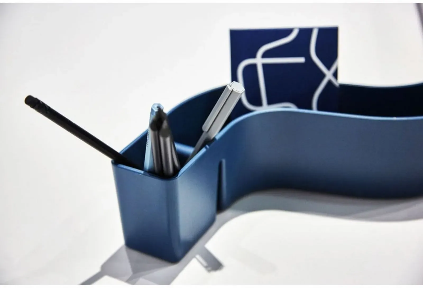 Aufbewahrung Vitra, Blau, für Kinderzimmer, Kunststoff - 31.5 - 8