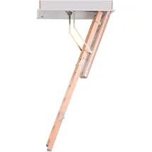 Roto Bodentreppe Quadro 3 bis 288cm Raumhöhe 130x70cm Rohbaumaß