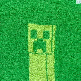 Minecraft Creeper Kuscheldecke 127 x 152 cm Grün
