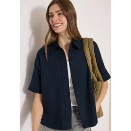 Cecil Kurzarmbluse Blau XXL