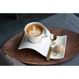 Villeroy & Boch NewWave Caffè Spoon Kaffeelöffel vergoldet 6er Set