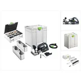 Festool DOMINO XL DF 700 EQ-Plus Dübelfräse 720 W + Festool SV-SYS D14 Domino Verbinder Sortiment + Systainer
