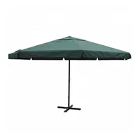 Furnicato Sonnenschirm Grün Aluminium 500 cm
