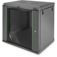 Digitus Netzwerkschrank - 19 Zoll 12HE 450mm Tiefe schwarz