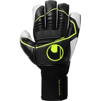 Uhlsport Absolutgrip Flex Frame Carbon Torwarthandschuhe mit Fingerschutz fluo