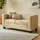 Mendler 2er Sofa Couch Loungesofa Lille ~ Leder, creme