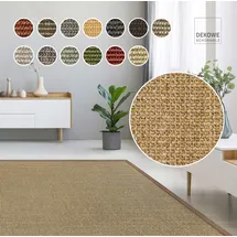 DEKOWE Mara S2 Sisalteppich 65 x 120 cm nuss