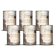 MjAMjAM Purer Fleischgenuss 400g Dose Katzennassfutter 6 x 400 Gramm saftiges Hühnchen pur