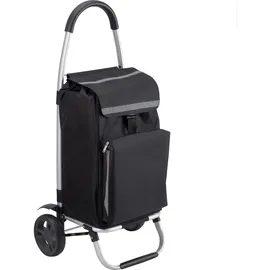 Meister Craft Einkaufstrolley schwarz 54 + 5 L