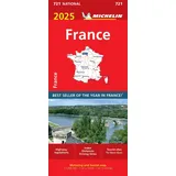 Travel House Media France 2025 - Michelin National Map 721: Map
