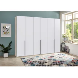 WIMEX Kleiderschrank WIMEX "New York", weiß (struktureichefarben hell, front weiß), B:270cm H:208cm T:58cm, Schränke, Kleiderschrank, in vielen Breiten, 208 oder 236cm hoch