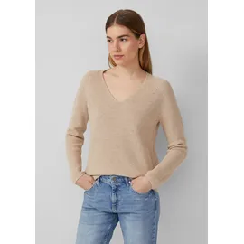 s.Oliver Strickpullover Beige 46