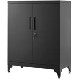 Songmics Aktenschrank 80 x 0 x 0 schwarz