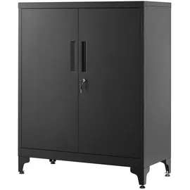 Songmics Aktenschrank 80 x 0 x 0 schwarz