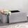 KESPER Truhenbank grau 76 x 38 x 38 cm
