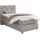 Jockenhöfer Boxspringbett beige Flachgewebe Liegefläche B/L: ca. 90x200 cm & 180cm Breite