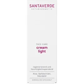 SANTAVERDE GMBH Aloe Vera Creme light 30 ml