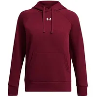 Under Armour Rival Fleece Hoodie Damen 625 cardinal/white S