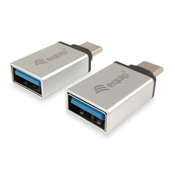 EQUIP USB type C to USB type A Adapter, 2 Stück