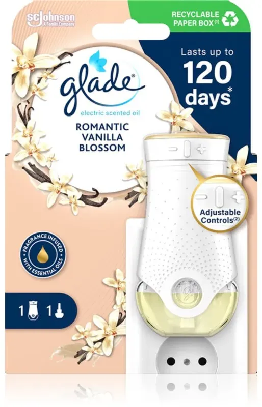 GLADE Romantic Vanilla Blossom Elektrischer Diffusor 20 ml