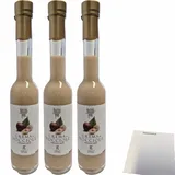Russo Crema di Nocciola Haselnuss Creme Likör 3er Pack 3x200ml Flasche usy Block