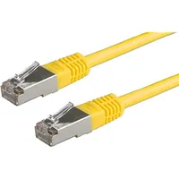 Roline Patchkabel Cat5e, SF/UTP, RJ-45/RJ-45, 5m, gelb, 5 m
