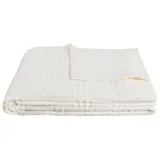Zoeppritz Wohndecke Water Leg, Weiß, Textil, 150x200 cm, Wohntextilien, Decken, Kuscheldecken