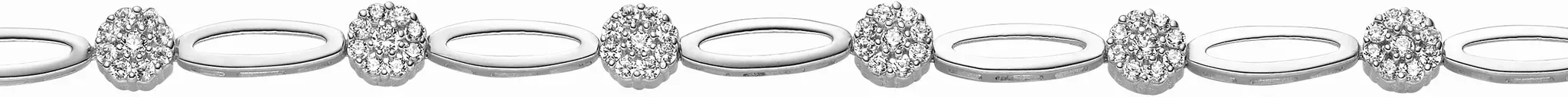 Armband 22-229 Silber Zirkonia