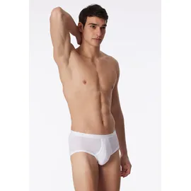 SCHIESSER Herren, Unterwäsche weiß Reine Baumwolle, unifarben, weiß, NOS