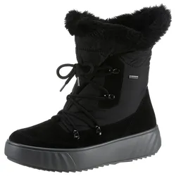 Winterboots ARA "MONACO-GTX", Damen, Gr. 7,5 (41), schwarz, Textil, Veloursleder, sportlich, Schuhe Snowboots, mit GORE-TEX