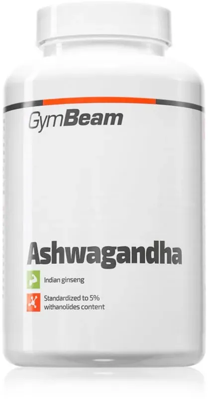 GymBeam Ashwagandha 500 mg Kapseln zur Förderung der physischen und mentalen Gesundheit 160 g