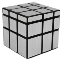 MEISHINE 3x3x3 Zauberwürfel Magic Cube Silver Mirror Cube Speed Cube