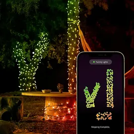 Twinkly LED Lichterkette 32 m Schwarz