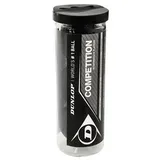 Dunlop Squashball Competition (1 gelber Punkt, Speed langsam) Dose - 3 Bälle