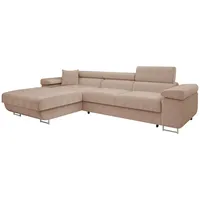 Mirjan24 Ecksofa Torezio Mini Cord, mit Bettkasten und Schlaffunktion, Einstellbare Kopfstützen, 280x170x70-90 cm Wohnzimmer, Sofas & Couches, Wohnlandschaften, Ecksofas