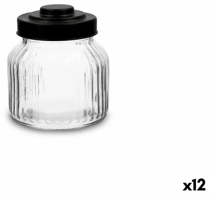 Topf Quid Maison Durchsichtig Glas 500 ml (12 Stück)