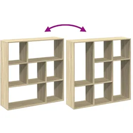 vidaXL Bücherregal 102 x 29 x 103,5 cm Braun